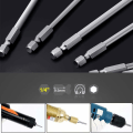 Miniatyrbilde 4 av 5: 11-delt sett med lange Torx-bits for elektrisk skrutrekker og skrutrekker