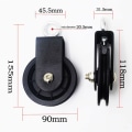 Miniatyrbild 3 av 5: Swivel Pulley Block, Single Pulley Block med U-Mount Bracket Swi