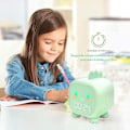 Miniatyrbild 4 av 5: 1 st Barnklocka Ljus Upp Digital LED Ljus Alarmklocka Nattlampa Flicka Pojkar Justerbar Volym USB Laddningsbar
