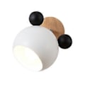 Pikkukuva 1 / 5: Seinävalaisin Lastenhuone Henkilökohtainen Tausta Yksinkertainen Sarjakuva Söpö Macaroon Seinävalo Panda