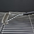 Miniatyrbillede 2 af 4: 12\", 2-pak, sort, tresidet trådgrill rengøringsbørste