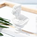 Miniatyrbilde 3 av 5: 2.4 Tommer Klassisk Resin Gresk Hode Byste Statue Skulptur Figur Hjem Dekor Statue (Apollo) Apollo