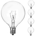 Miniatyrbillede 1 af 3: 5 stk. Lavalamp Pærer G50 220V-230V Pære 25W E12 Voks Varm Lampe Pærer