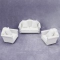 Miniatyrbild 5 av 5: 1:12 Skalig Soffa Dockhusmöbler Miniatyr Soffa Tyg Soffa med