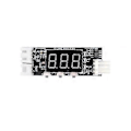 Miniatyrbild 5 av 5: 12V PWM 4-Tråds Fläkt Temperaturkontroll Hastighetsregulator Chassi Ljudreduceringsmodul Stöd Fläkt S