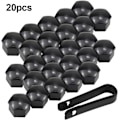 Pikkukuva 1 / 5: Pyöränmutterin suojus, pulttimutterin suojus 17mm 20 pyöränmutterin suojus pyörän pultti