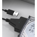 Miniatyrbilde 3 av 3: USB til SATA Adapterkabel for 2,5\" SSD/HDD-stasjoner, Ekstern SATA