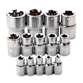 Miniatyrbild 3 av 4: Set med 14 stjärnformade Torx-hylsor typ E I Ratschbox I Hylsa
