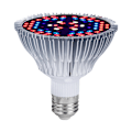 Miniatyrbillede 1 af 3: 30W 40LED Pære Vækstlys E27 Plantevækstlys med 7 Bølgelængder