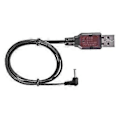 Pikkukuva 2 / 5: USB-latauskaapeli Virtalähdejohto 3,6 V Litiumakut Laturin johto 3,5 mm liittimillä Leluautolle Robotille