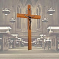 Pikkukuva 3 / 5: Jeesus Kristus Ristiinnaulittu Patsas Figuriini Käsityöt Veistos Kokoelma Kotiin ()