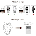 Miniatyrbillede 2 af 4: Mesh Watch Band Quick Release Watch Strap Milanese Stainless Ste