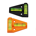 Miniatyrbillede 2 af 5: 3 stk. Orange Green Snow-2 pakke T-formet vaterpas, Mini vaterpas
