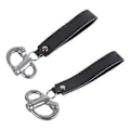 Miniatyrbillede 1 af 5: 2 stk. Quick Release Snap Shackle med læderhåndtag SCBA Maske Quick Release Clip Metal Fast Snap Shackle Lanyard