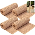 Miniatyrbillede 1 af 5: 4 ruller 30CM*3M Naturlig Jute Burlap Træindpakning, Vintertræbeskyttelse