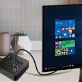 Miniatyrbilde 2 av 4: 3m skjermkabel, 3-polet TV-kabel, NEMA 5-15P til C13, 10A 1