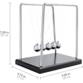 Miniatyrbilde 2 av 5: Newtons pendel Newtons pendel Newtons vippe Cradle Balance Bal