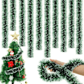 Miniatyrbillede 1 af 5: 5 stk. 2 m juleguirlande sneguirlande klassisk twistguirlande skinne
