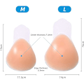 Miniatyrbilde 4 av 4: L Strapless Adhesive BH Nippeldeksel Gjenbrukbar Push up BH Invis