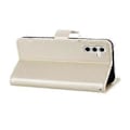Miniatyrbillede 3 af 5: Til Samsung Galaxy S24 FE Wallet Case Ugle Blomst Præget Rhinestone Læder Cover Style D