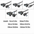 Pikkukuva 3 / 5: Nopea USB 3.0 Uros - Naaras USB 3.0 Jatkojohto Tietokoneen Koteloon Paneelikiinnitysruuvilla USB-liitinadapteri 15cm left