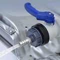 Miniatyrbilde 3 av 5: 1 stk Serie Plast Butterfly Ventil dn50 for IBC Tank Containe