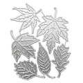 Miniatyrbillede 1 af 5: Blade Prægning Skærestencils Hule Blad Prægning Skærestencils Skabeloner til Fødselsdagskort Fremstilling DIY Scrapbooking