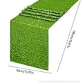 Miniatyrbilde 3 av 5: Bordflagg Glitter Bryllup Glitter Bordflagg For Bryllupsfester 12x71 Tommer I Et Utvalg Av Farger Green