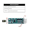 Miniatyrbild 3 av 5: 5 st 3-12V Blinkande LED-ljusmodul Röd Blå Par Blinkande Lämplig för Bilmodell Cykel Elektrisk