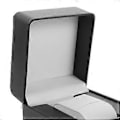 Miniatyrbild 2 av 4: Resefodral för Armbandsur Klockdisplaybox PU Läder Klockbox Förvaringsorganisatör
