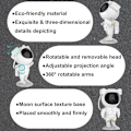Miniatyrbilde 3 av 5: Galaxy Star Sky Projektor med Timer, Astronaut Star Sky Projecti