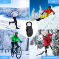 Miniatyrbilde 5 av 5: Vinterlue for menn, kaldt vær, grå ansiktsmaske, balaclava, hette, utendørs