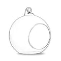 Pikkukuva 1 / 5: Riippuva lasiterraario Globe, teekynttilänpidike, mehikasvien maljakko, ripustin kotiin, häihin, juhliin, sisä- ja ulkokoristeluun 10 cm 10CM