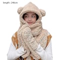 Miniatyrbilde 2 av 5: Jenter Vinter Varm Tegneserie Plysj Lue For Jenter.. 2