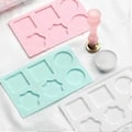 Miniatyrbillede 5 af 5: Vokssegl Stempel Silikoneform til Fremstilling af Voksstempel Chokolade Resin Håndværk, Vokssegl Stempel Silikoneform til Resin Støbning klar vandblå