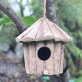 Miniatyrbillede 3 af 5: Håndlavet udendørs hængende træfuglekasse til svaler, spurve