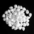 Miniatyrbillede 2 af 5: 100x Vanddråbe Modellering Polystyren Skum Ornament DIY Håndværk 19mm 46mm 100pcs