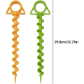 Miniatyrbilde 2 av 5: 8 stk teltplugger Heavy Duty metallplugger bakkeankerplugger