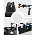 Miniatyrbillede 7 af 8: Smart Air Tracker Tag (kun iOS) Bluetooth-genstandssporing, kompatibel med Apples Find My (kun iOS - MFI-certificeret) Hvid