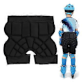 Miniatyrbild 2 av 5: Barn Svanskota Stötdämpande Trosor Höft EVA 3D Vadderade Shorts Skyddsutrustning Tonåringar Svanskotsskydd Höftvadderade Shorts Crush Guard M M