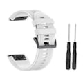 Miniatyrbillede 1 af 5: 26 22 20mm Urrem Til Garmin Fenix 5 5X Plus 3HR Silikone Rem Fenix5 Ur Hurtig