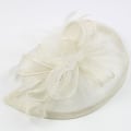 Miniatyrbild 3 av 5: Elegant Fascinator Hat för Kvinnor Bröllop Fjäder Hårklämma Royal Ascot