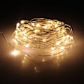Miniatyrbilde 1 av 5: 1 stk. hvit LED-lyssnor, batteridrevet, 50 lyse mikro-LED