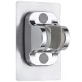 Miniatyrbild 1 av 5: Silver non-perforated duschbas, duschställ fast bas, dusch