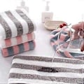 Miniatyrbillede 3 af 4: 3-pak Mikrofiber Hårhåndklæde Wrap Anti Frizz Hår Turban Hårtørrer Håndklæde til Kvinder Vådt Hår - Grå