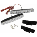 Miniatyrbilde 3 av 5: 2 stk 6 LED-lys for kjøring på dagtid