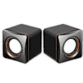 Miniatyrbild 4 av 5: 101Z USB Dator Liten Högtalare Skrivbordsdatorer Laptops Telefon Högtalare Mini Kontor Subwoofer Högtalarutgång RMS 3W2