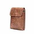 Pikkukuva 3 / 5: Karamellin värinen, kuumaa myyvä naisten nahkainen puhelimen crossbody-laukku, t