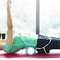 Miniatyrbilde 5 av 5: Fascia Rollers, Foam Roller Ekstra Lang Fascia Roller, Pilates Roller (1 stk Svart)