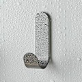 Miniatyrbild 2 av 5: 4 stycken självhäftande krokar i rostfritt stål, självhäftande krokar, f